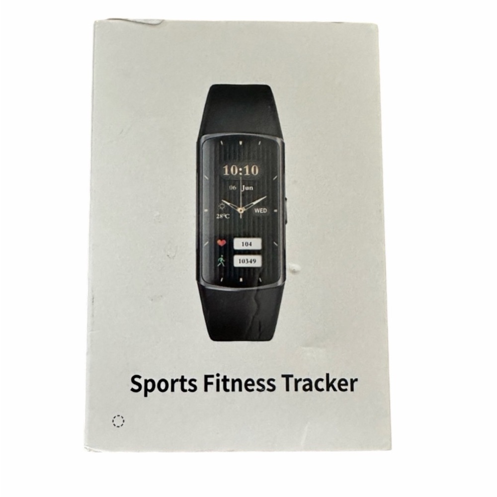 Sports Fitness Tracker - Black - New In Box - Picture 1 of 2